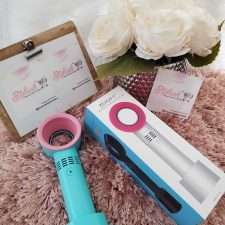Eyelash Fan Dryer Bladeless Handheld Rechargeable